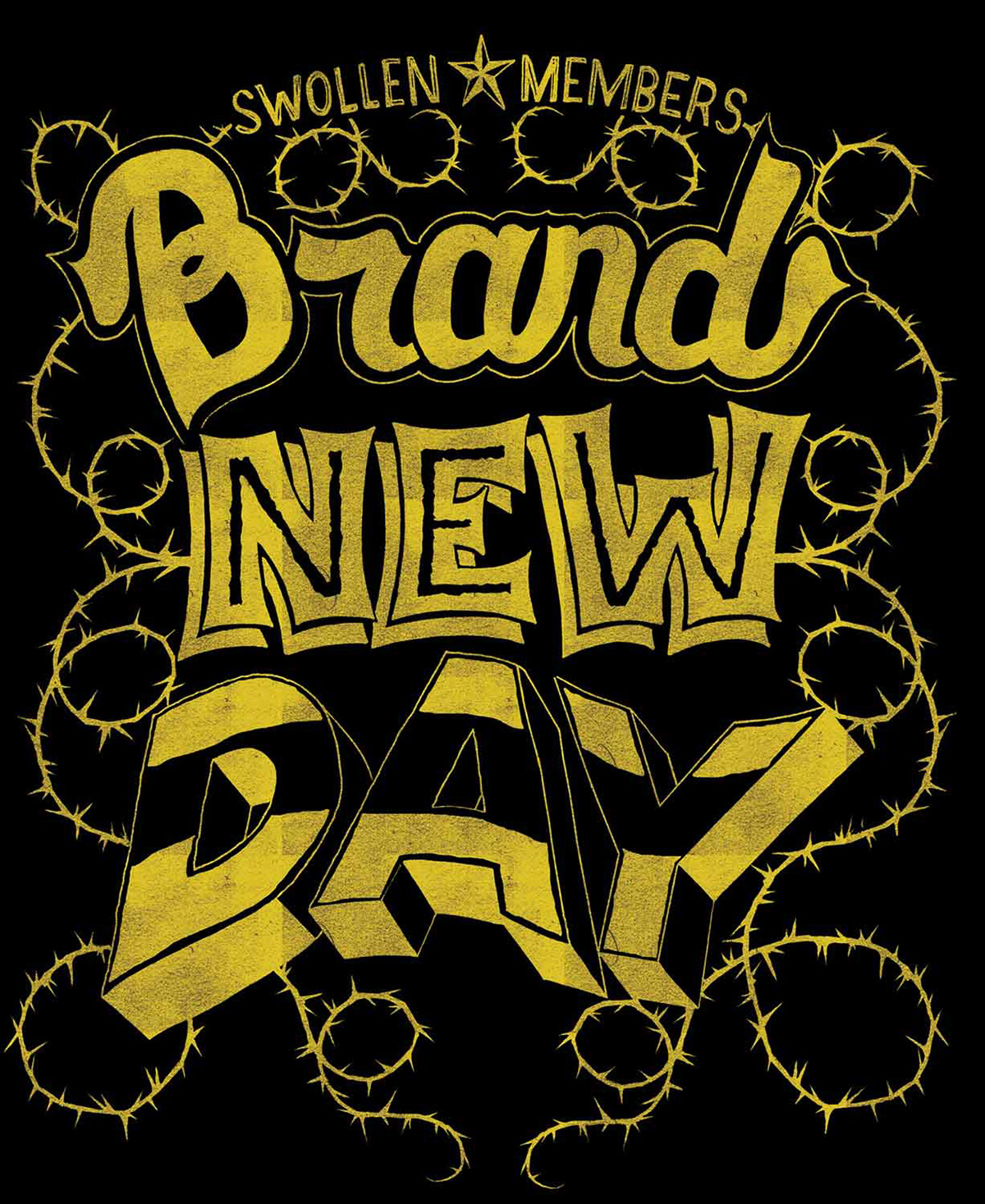 Illustration pour l'album Brand New Day de Swollen Members