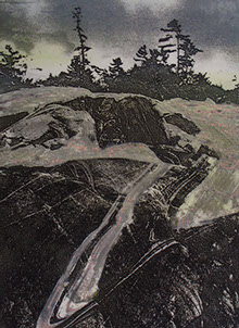 Black Rock - 1978, edition of 50, Precambrian Shield Series SOLD OUT