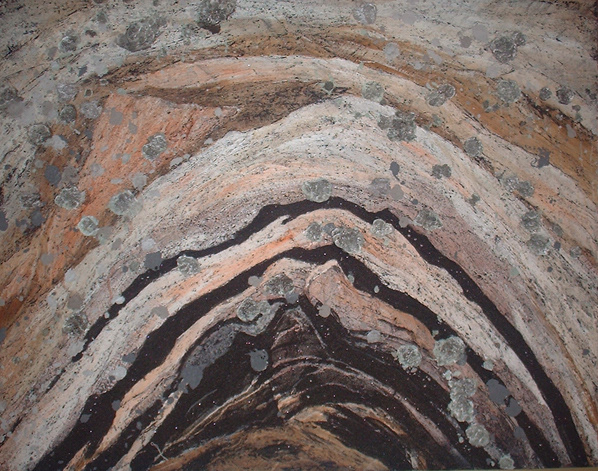 Precambrian Arc #3, 1998 - 4' x 5', SOLD