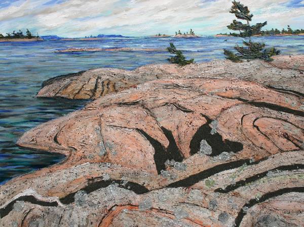 Twelve Mile Bay, 2009 - 3' x 4', SOLD