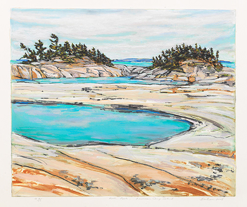 Rock Pools, American Camp Island - 2009 AVAILABLE