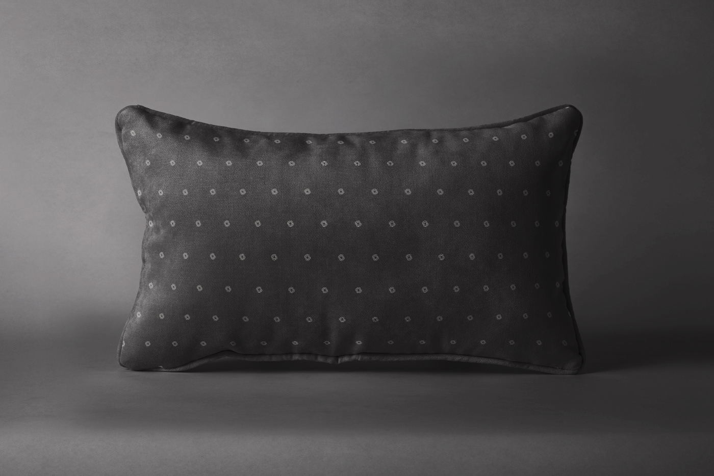 Pillow with Logo Pattern